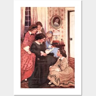 Jessie Willcox Smith - Little Women - The Letter Posters and Art